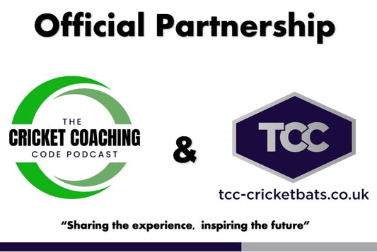 TCC and The Cricket Coaching Code Podcast official partnership